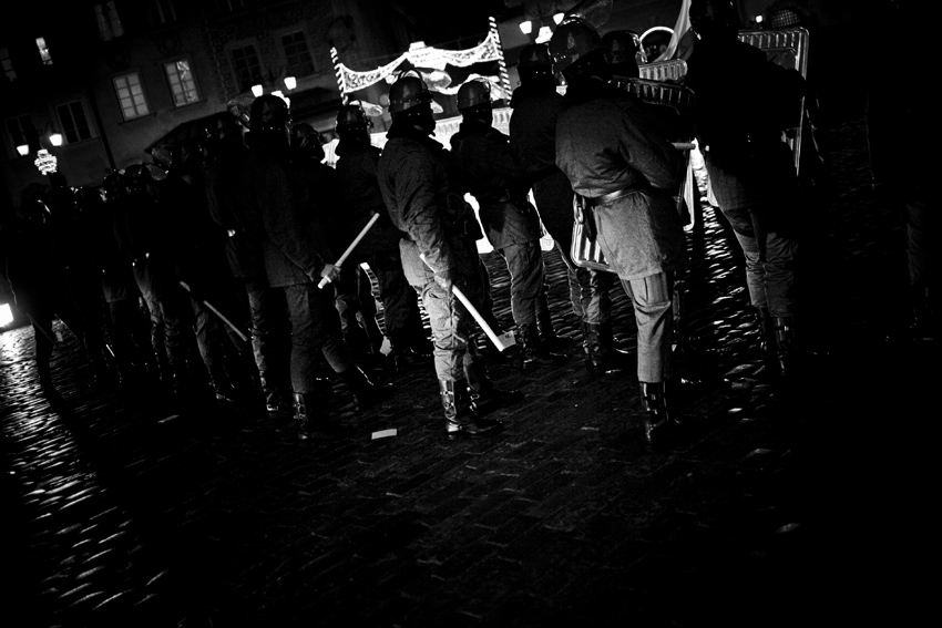 Stan Wojenny, Milicja, MO, Stare Miasto, Rocznica, Warszawa, ZOMO