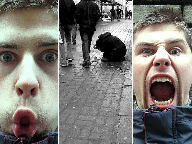 Autoportret z Rumunką